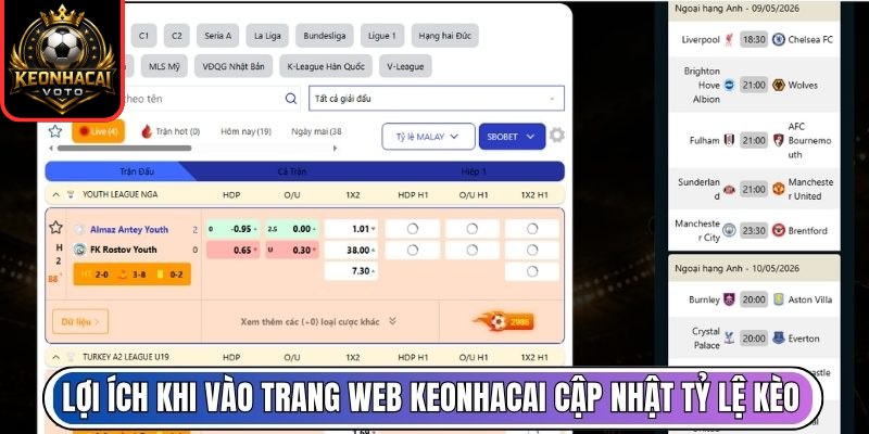 KEONHACAI topexperts.io | Tỷ Lệ Kèo Nhà Cái , Keonhacai 5 Trực Tiếp 18 Lợi ích khi vào trang web Keonhacai cập nhật tỷ lệ kèo